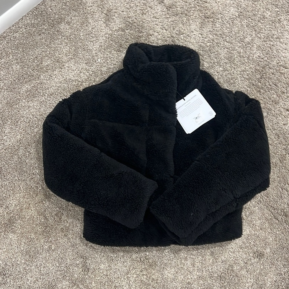 ALO - Sherpa snow angel puffer jacket NEW